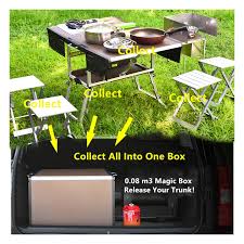 Check spelling or type a new query. 5 8 Person Outdoor Camping Kitchen Stand Foldable Picnic Table Folding Mesa De Camping Table With Cup Holder And Cookware Set Buy Folding Camping Table With Cup Holder For Camping Foldable Picnic Outdoor