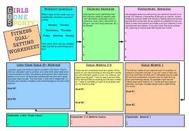 Fitness Goal Setting Worksheet Fitness Goal Setting Goal Setting Worksheet Goal Setting