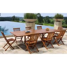 Table basse de jardin étagère rectangulaire cuba grège. Mexico Ensemble Repas De Jardin En Bois Teck Huile 8 Places Table Extensible Marron Achat Vente Ensemble Table Et Chaise De Jardin Table 8 Chaises Cdiscount