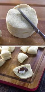 Sandwiched with jam and decorated with white chocolate and sprinkles. 26 Delicious Things You Can Make With A Tube Of Biscuit Dough Biscuit Dessert Recipe Pilsbury Biscuit Recipes Grand Biscuit Recipes