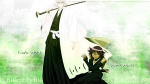Sizing also makes later remov. Wallpaper Anime Bleach Person Shihouin Yoruichi Urahara Kisuke 1366x768 Aosama 241189 Hd Wallpapers Wallhere