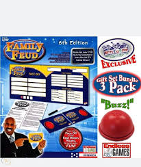 You could flip on the show today and recognize it instantly, even if it's been decades since the last time you watched. Card Games Family Feud Strikeout Card Game Endless Games 895 Toys Games