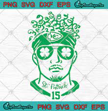 Thingiverse is a universe of things. St Patrick 15 Mahomes Kansas City Chiefs Svg Png Kc Mahomes St Patricks Day Svg Art Vector Designs Digital Download
