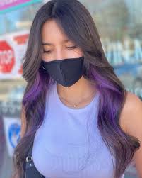 Black and red also serve as another one of the hair color combinations that will most likely never go out of style. 30 Best Peekaboo Hair Color Ideas And Trending Styles In 2021