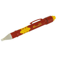 How we detect ac voltage using non contact voltage tester? C K Ac Non Contact Voltage Detector 1000v Ac Voltage Detector Screwfix Com