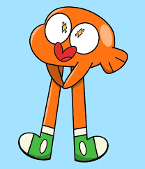 Repost because the picture was ✨terrible✨ but since you guys liked that  Carrie doodle here's Darwin :) : r/gumball
