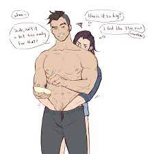craig cahn, dream daddy: a dad dating simulator, highres, tagme, 2boys,  groping, male focus, multiple boys, muscular, topless male, undressing,  yaoi - Image View - | Gelbooru - Free Anime and Hentai Gallery