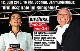 Sahra wagenknecht will nicht mehr nur partei sein. Die Linke Vor Ort Sahra Wagenknecht Und Oskar Lafontaine Zur Armutsspirale Im Ruhrgebiet