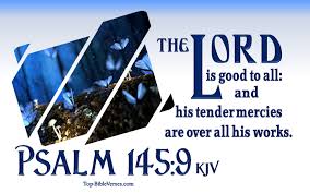 Psalm 145:9 KJV Inspirational Bible Verse Images | Bible Quotes