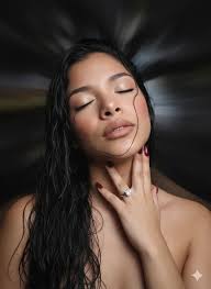 💫Estrellitareluciente💫:Retrato de una mujer joven con extremadament...