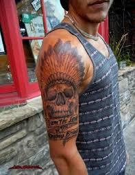 As for him, it is not just a mere accessory to his attire but an honor that he. 26 Indian Chief Sleeve Tattoos
