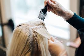 Get creative while you're growing out your the beauty of bleach blonde hair is that it always looks stylish and chic even when you put little to no effort in styling it. How To Bleach Hair At Home Hairstylist Tips For Dyeing Your Own Roots