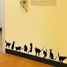cheap sticker screen buy quality stickers bar directly from china posters large suppliers 9 cute cats pl stickers muraux art de chambre d enfants mur de chat