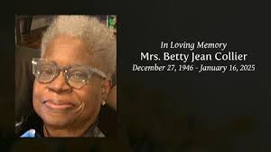 Mrs. Betty Jean Collier Obituary