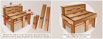 On distingue deux types de palette : Fabriquer Un Banc De Jardin En Palette Ooreka