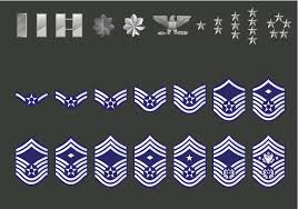 history of air force enlisted insignia rank