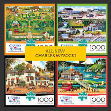 Be the first to review this product. Buffalo Games All New Charles Wysocki 1000 Piece Puzzles Facebook