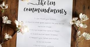Therefore, there is universal application of the requirements of these commandments. Land Of Honey Free Ten Commandments Printable For Shavuot