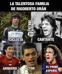 The bull from urrao, rigo, mick jagger born: Fernando Villate On Twitter La Talentosa Familia De Rigoberto Uran