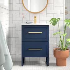 The bathroom vanity is one of the key focal points of any bathroom. Foundstone 24 Single Bathroom Vanity Set Reviews Wayfair