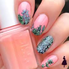Diseños uñas acrílicas para novias. 15 Unas Con Disenos De Plantas Dice La Clau