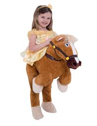 Avec cette robe, vous pouvez imiter la protagoniste belle, du dessin animé et film disney 'la belle et la bête'. Deguisement Princesse Belle Portee Par Cheval Fille Morphsuits Deguise Toi Achat De Deguisements Enfants