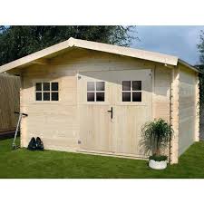 Abri De Jardin Bois Dimensions Hors Tout 4 64 X 4 25 X 2 32 M Epaisseur 28 Mm En Epicea 2 Portes Ouvrantes Abri De Jardin Bois Abri De Jardin Abri