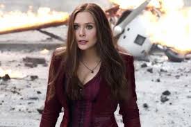 Elizabeth olsen's husband (who she's married to, by the way) decorated her video chat background for her #actorsonactors interview with kaley cuoco! Elizabeth Olsen Wishes Her Avengers Infinity War Costume Showed Less Cleavage London Evening Standard Evening Standard
