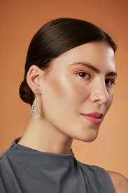 CALLA LILY GOLD LARGE EARRINGS FILIGREE