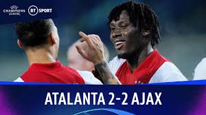 Duván zapata (atalanta) right footed shot from the centre of the box to the top left corner. Atalanta V Ajax 2 2 Champions League Highlights The Global Herald