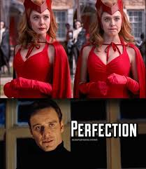 Open & share this gif elizabeth olsen, very good girls, halloween costume, with everyone you know. Elizabeth Olsen Perfection Marvelmemes