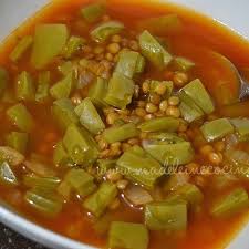 Lentil Soup With Nopal Recipe Yummly Recipe Nopales Recipe Lentil Soup Recipes Mexican Lentil Soup Recipe