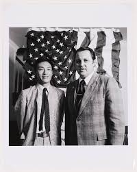 Tseng Kwong Chi with Daniel Fore, from the series Moral Majority