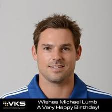 We wish Michael Lumb a Very Happy Birthday! May you have an amazing career  ahead!