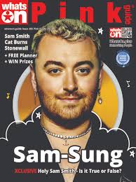 Sam Smith Takes the Spotlight in WhatsOn's Bold PINK Guide 2023