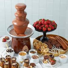Chocolate Fondue Winter Dessert En 2020 Postres Para Mesa De Dulces Tortas De Cumpleanos De Chocolate Comida Cumpleanos