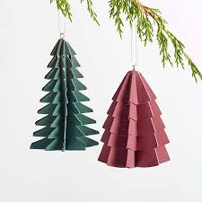 Ornament display stand for craft show. Christmas Tree Ornaments Ball Ornaments More Crate And Barrel