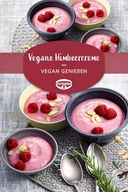 Vegane Himbeercreme Rezept Himbeercreme Rezepte Himbeeren