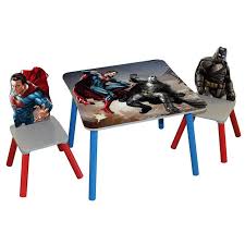 Great savings & free delivery / collection on many items. O 39 Kids Inc Batman V Superman Dawn Of Justice Kids 39 3 Piece Rectangle Table And Chair Wooden Table And Chairs Kids Table Chair Set Table And Chair Sets