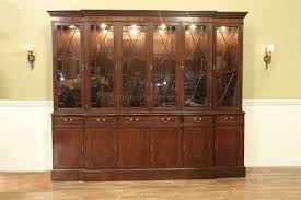 Generally, a china cabinet is a more formal piece of furniture. Large China Cabinet For Traditional Dining Room Mahogany Hutch