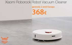 Codice Sconto Xiaomi Roborock S50 A 339 Spedizione Gratuita Da Magazzino Eu Aspirapolvere Lavare Pavimenti Robot
