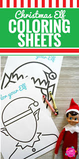Select from 35919 printable crafts of cartoons, nature, animals, bible and many more. Christmas Elf Coloring Sheets My Life And Kids