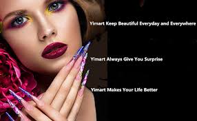 Amazon.com: YIMART 500pcs Acrylic Medium Long Stiletto Nail Tips Easy  Coffin Nails Sharp False Nail Art Tips For Nails Salon (Clear) : Beauty &  Personal Care