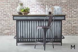 Chair rail moulding adds an elegant and finished touch to any space. Renegade Metal Bar