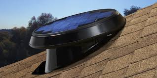 Natural Light Solar Attic Fan