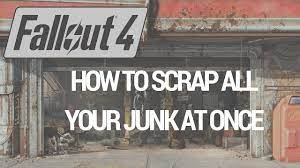 Join my main discord to play games with me and others! Fallout 4 How To Scrap All Your Junk At Once Youtube