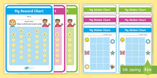 free reward sticker chart stars reward chart reward