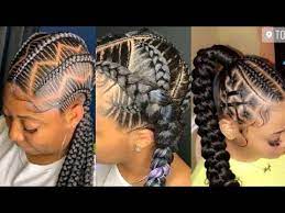If you have short hair, you have to add a hair extension (weavon or attachment). 2021packing Gel Ghana Weaving Ponytail Styles For Ladies Vol 20 Youtube