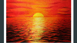 Here is how to do a simple color pencil landscape drawing. How To Make Beautiful Sunrise Painting With Colour Pencil Realistic Painting Step By Step Youtube