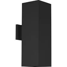 6 Square Two Light Up Down Wall Lantern P5644 31 Progress Lighting
